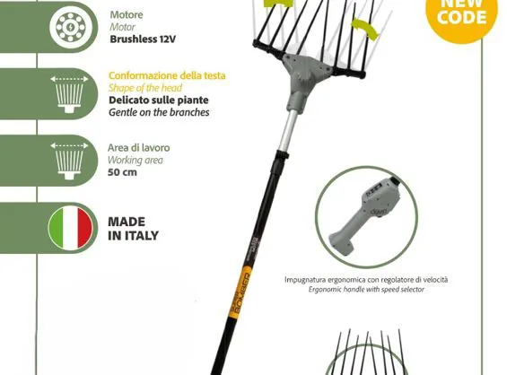 Scuotitore per olivi